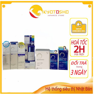 Bộ sản phẩm transino mờ nám trắng da Nhật bản