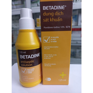 Dung Dịch Sát Khuẩn Betadine antiseptic solution 10% / Betadin