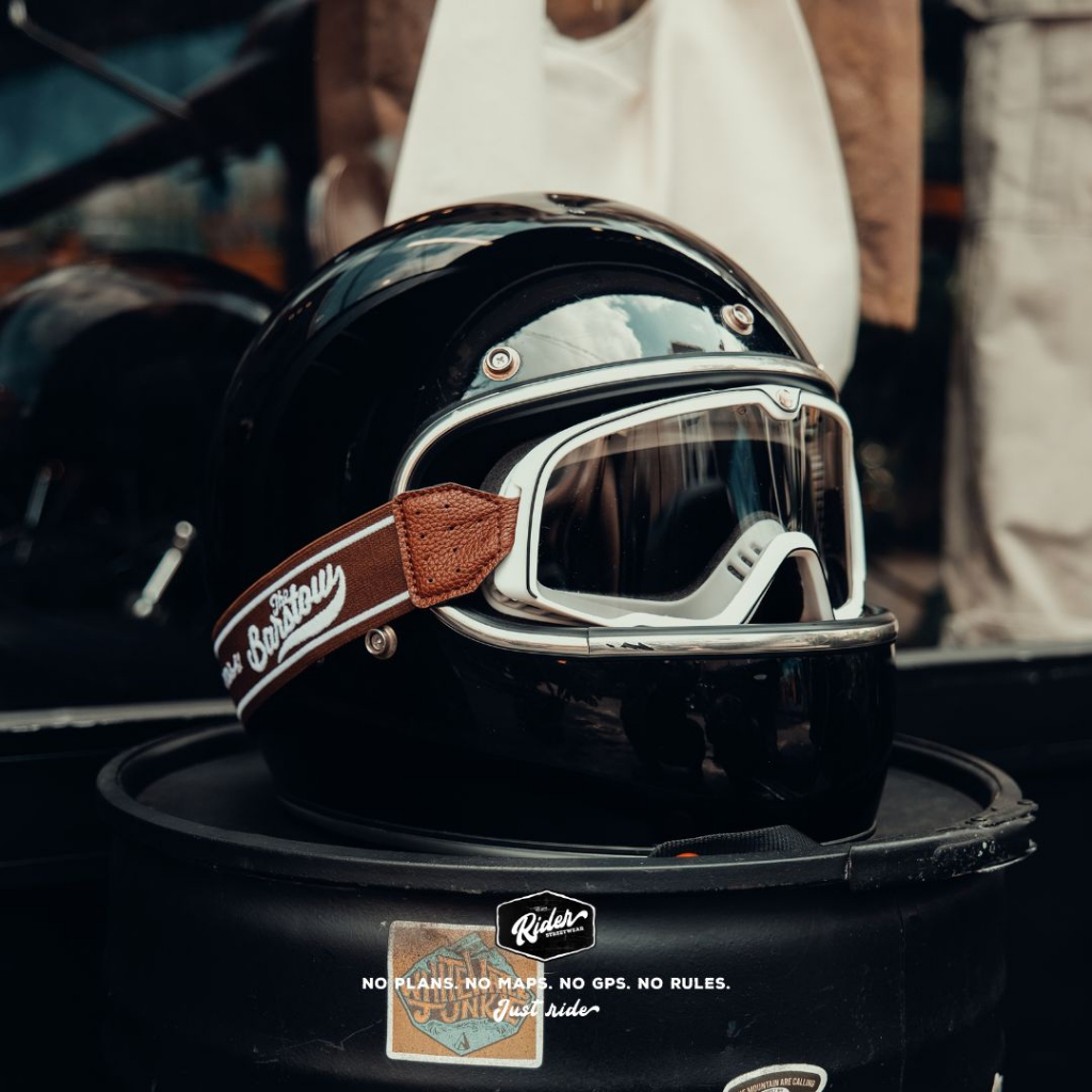 Kính Dây Goggles Bảo Hộ Dành Cho Nón Bảo Hiểm - Phong Cách Vintage,Retro
