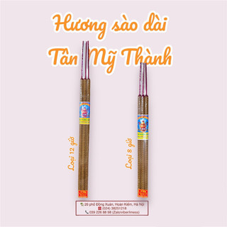 Hương (nhang) sào cây Tân Mỹ Thành (cháy 8h và 12h)