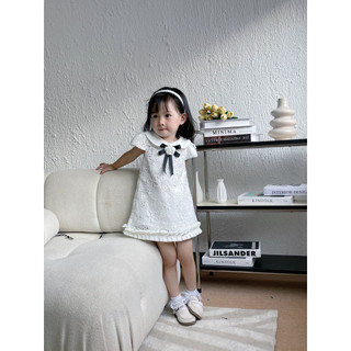 Váy hoa lưới bé gái