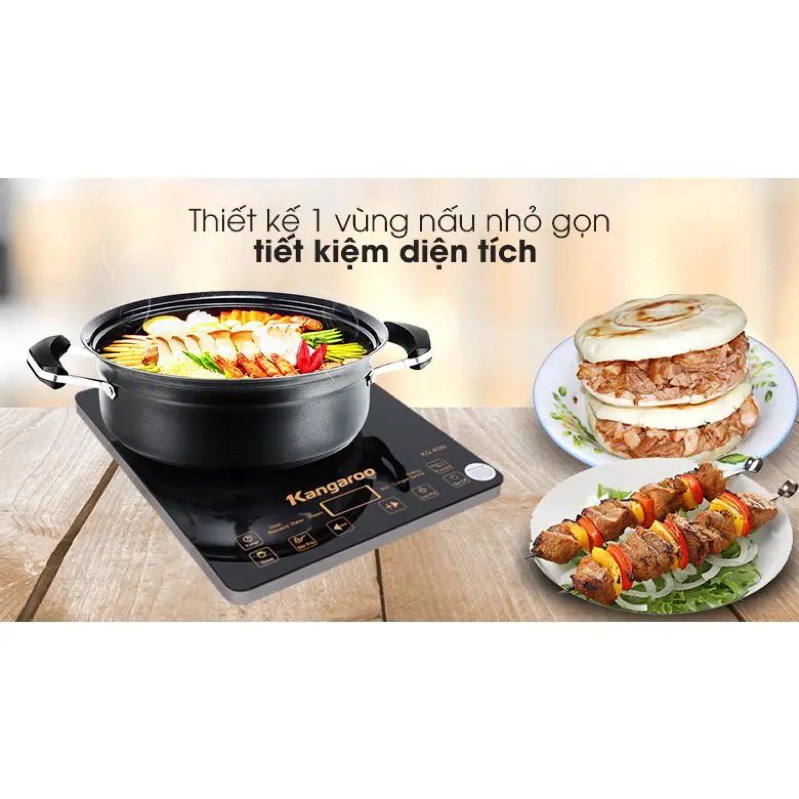 ☘️BẾP TỪ ĐƠN KANGAROO KG480i CHỨC NĂNG NẤU ĐA NĂNG BẢO HÀNH 12 THÁNG