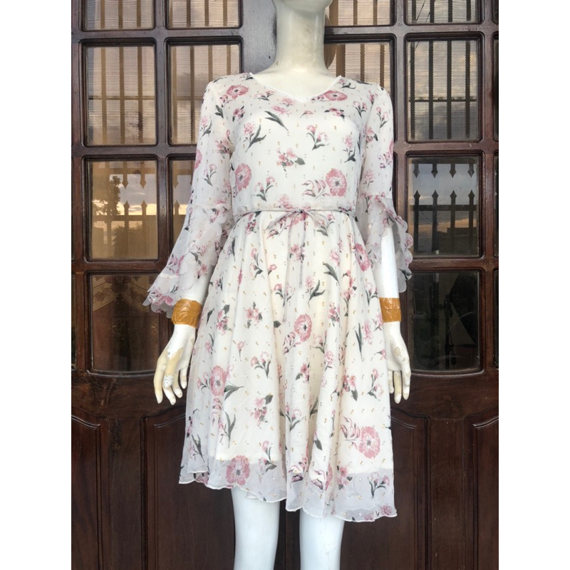 Đầm voan xoè A công chúa