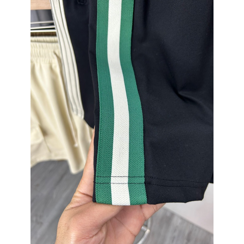 Quần dài thể thao nam nữ, Quần dài Sọc baggy chất vải Umi hàn