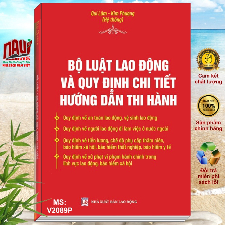 Sách Bộ Luật Lao Động và Quy Định Chi Tiết Hướng Dẫn Thi Hành - V2089P