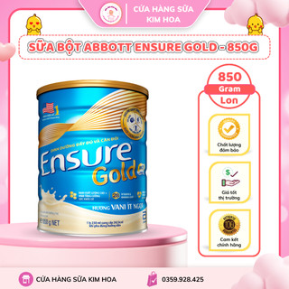 Sữa bột abbott ensure gold 850g