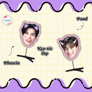Kẹp tóc OTP cặp đôi PondPhuwin