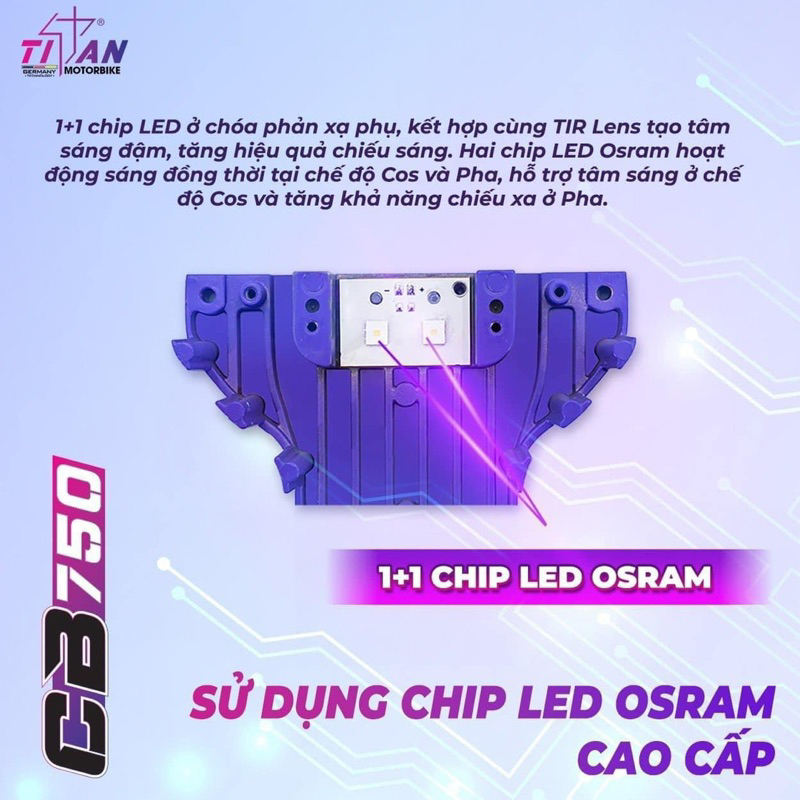 Bi Led Titan CB750