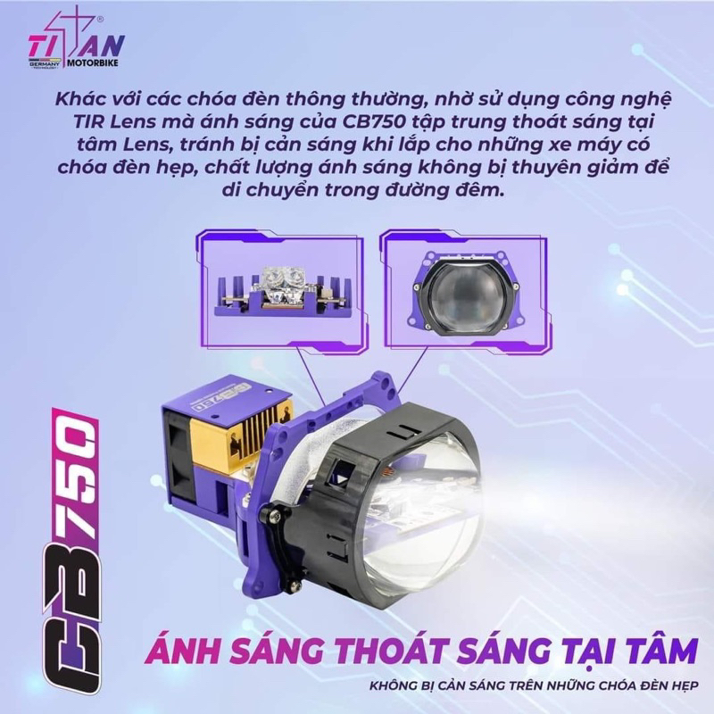 Bi Led Titan CB750