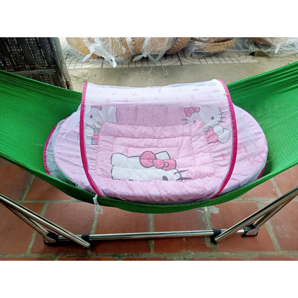Nôi tre cho bé nằm võng khỏi cong lưng