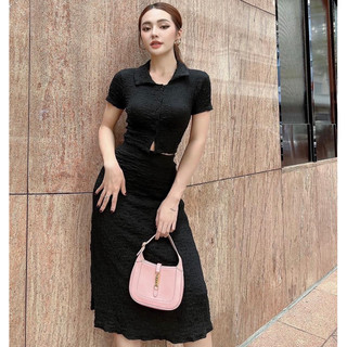 Set váy đen basic (kèm hình thật)