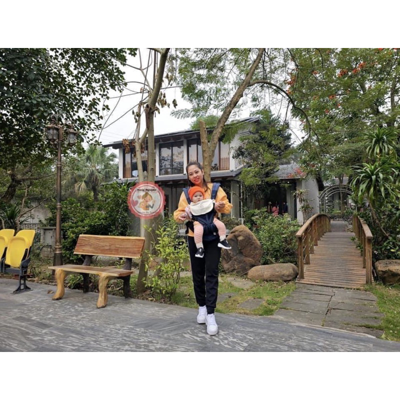 Địu 4 tư thế chuẩn Au 2hand