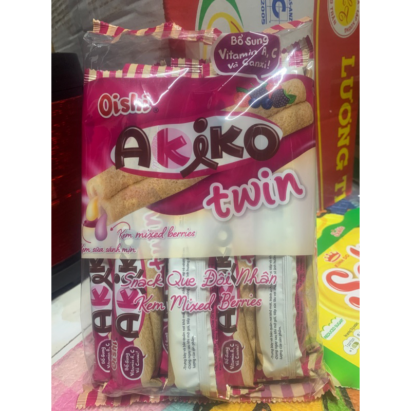 Bánh snack que akiko gói 20 cái 8gam