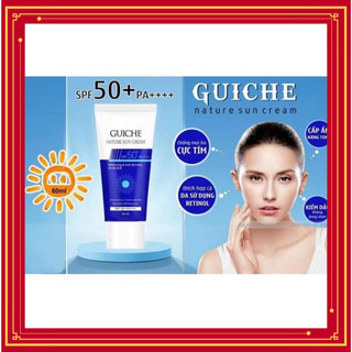 [Chính hãng] Kem Chống Nắng GUICHE NATURE SUN CREAM 60ml 50 SPF +++