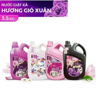 Nước giặt xả owell 3,5l chính hãng hương đam mê 5in1