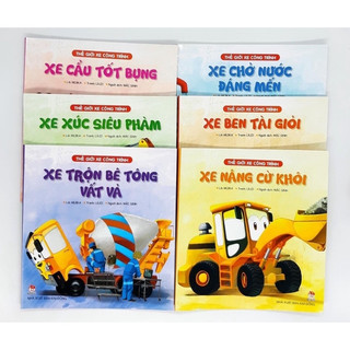 Sách - thế giới xe công trình - kim đồng