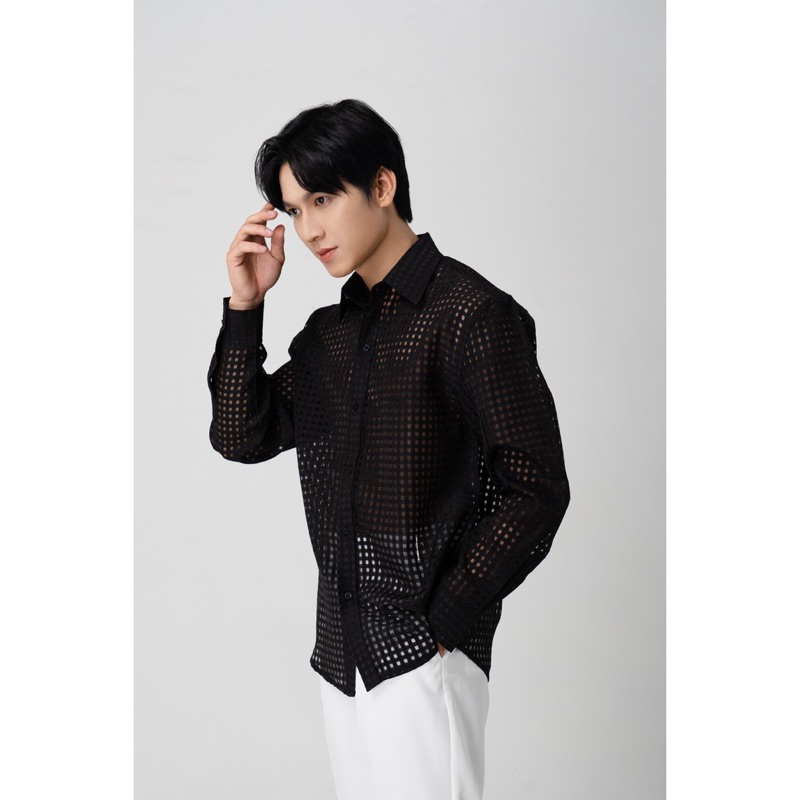 1M Vải Voan Organza Hoạ Tiết Caro May Váy Áo Kèm Vải Lót Lụa