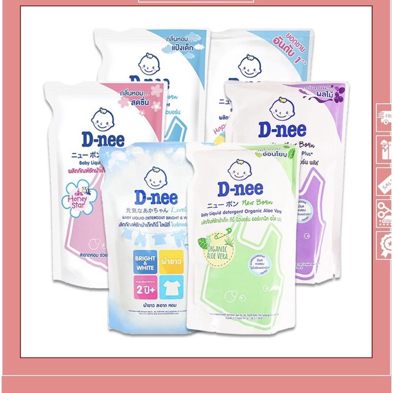 Nước Giặt DNEE Thái Lan dạng túi