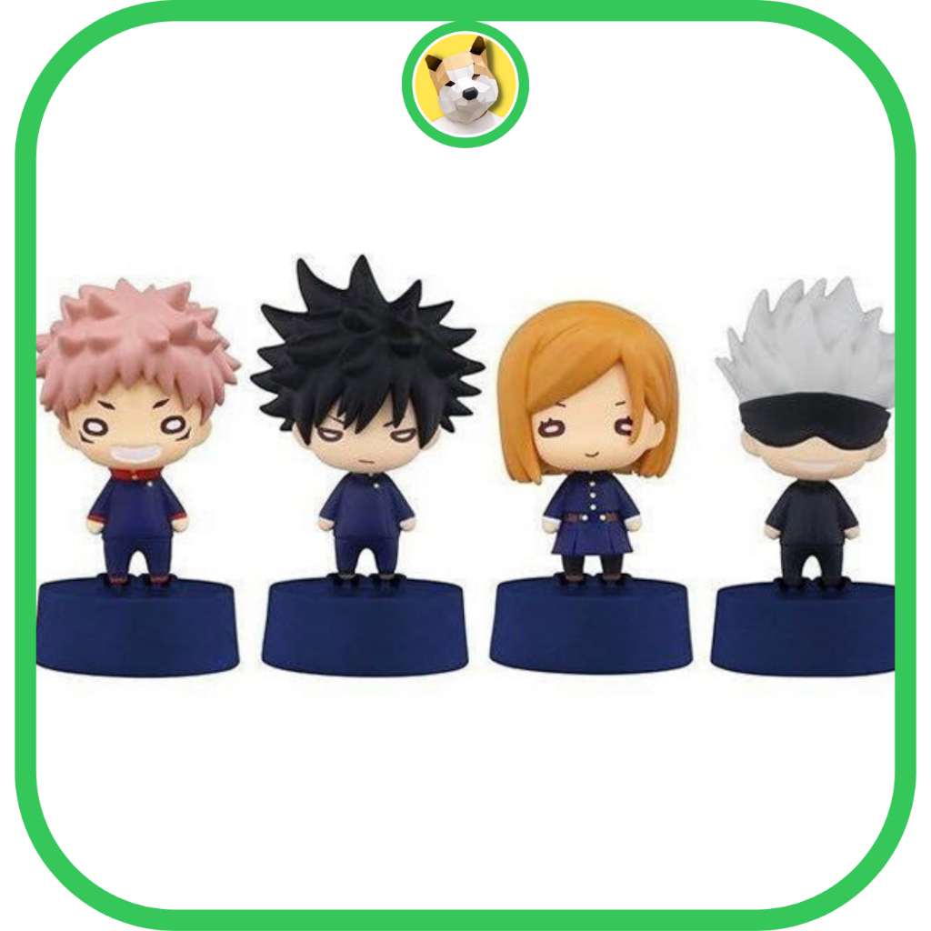 Mô hình Nitotan Jujutsu Kaisen Chú thuật hồi chiến Gojo Megumi Nobara Yuji Tiệm đồ chơi Beocaz ngẫu nhiên may mắn JJK