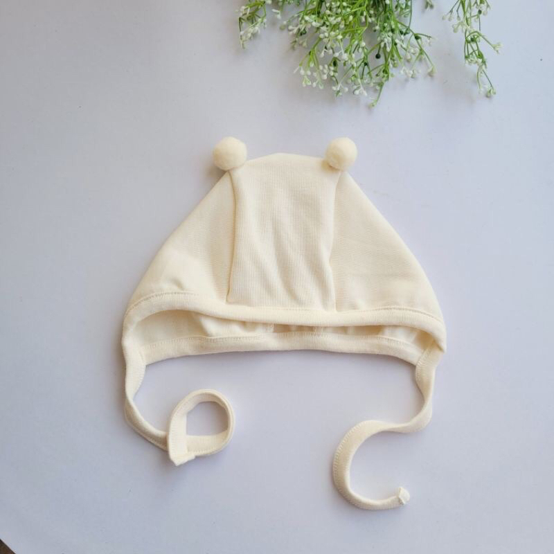 Mũ cục bông chất cotton mềm mại cho bé trai,bé gái