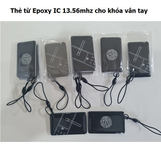 Thẻ từ epoxy ic tần số cao 13.56mhz cho khóa vân tay