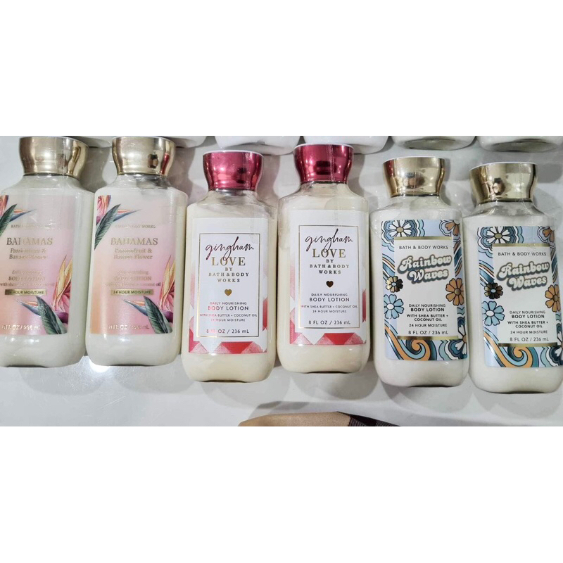 Sữa dưỡng thể Bath & Body Works 236ml - Chính hãng - Nhiều mùi mới