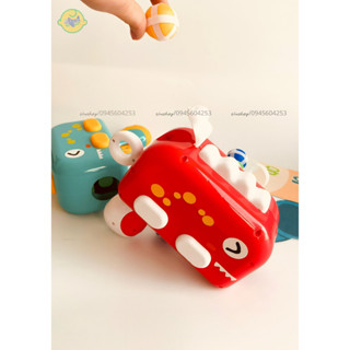 Súng bắn bóng dính, súng bắn bóng hình khủng long