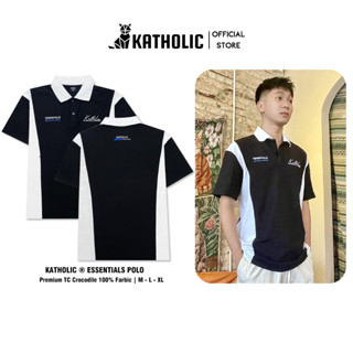  Áo Polo Nam Nữ KATHOLIC Local Brand Unisex Essentials Form Rộng Tay Lỡ Chất Liệu 100% Cá Sấu KAT008 