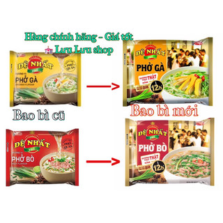 (Acecook - súp ) Phở Đệ Nhất vị bò/ gà gói 65gr
