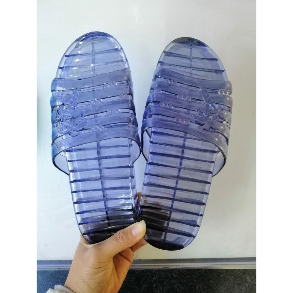 Dép Nhựa Nguyên Sinh Trong Suốt . Siêu Bên ,Êm Chân ,Không Ngấm Nước ,Nhiều Màu mã KA99