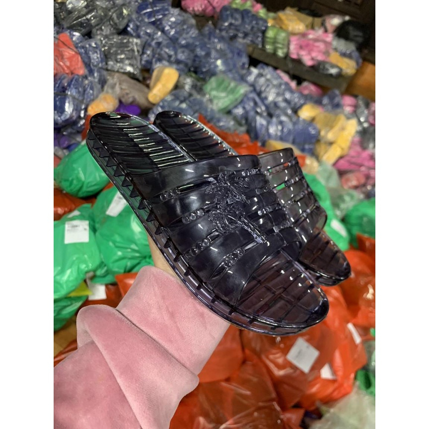 Dép Nhựa Nguyên Sinh Trong Suốt . Siêu Bên ,Êm Chân ,Không Ngấm Nước ,Nhiều Màu mã KA99