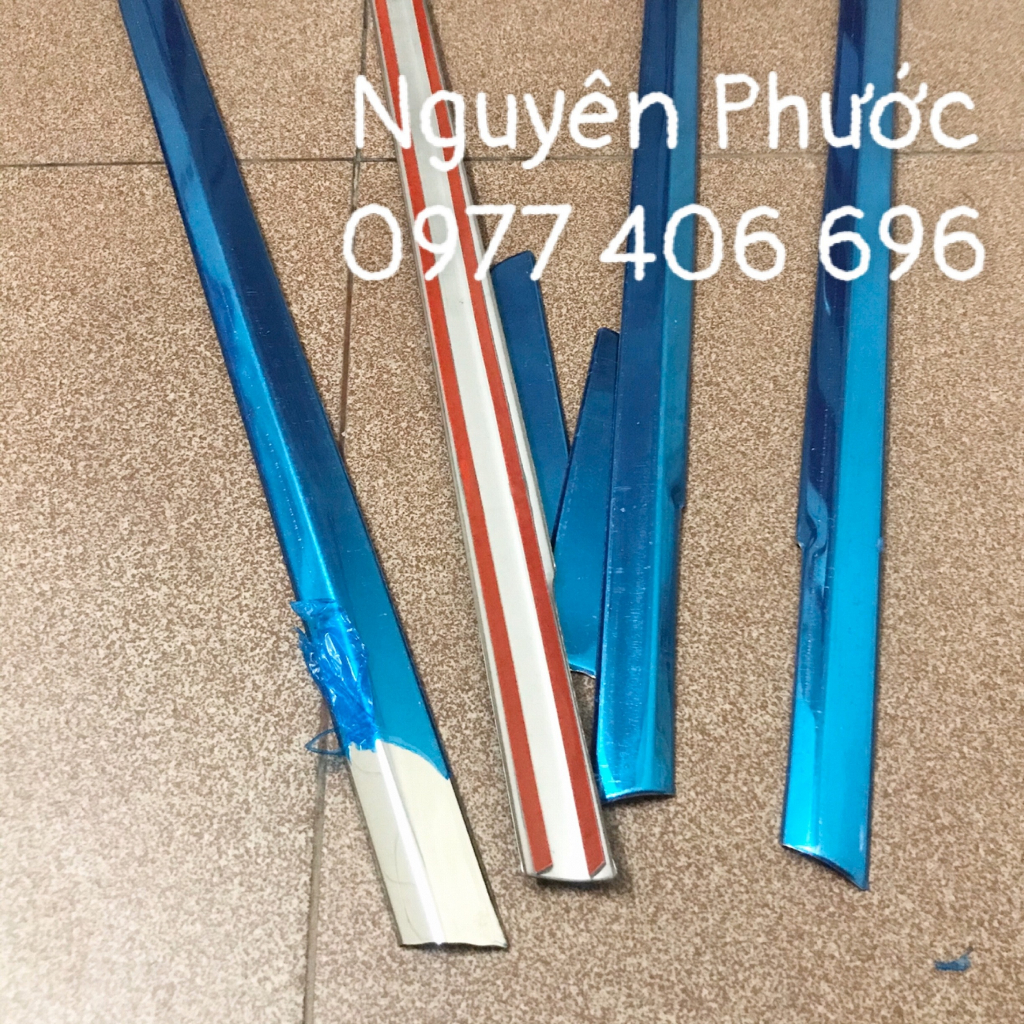 Nẹp chân kính ngoài  Inox - Trang Trí  GENTRA / AVEO