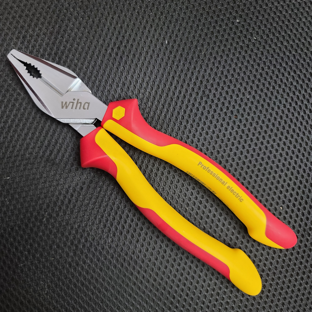 Kìm đa năng cách điện 1000V 225mm 26717 Wiha Germany