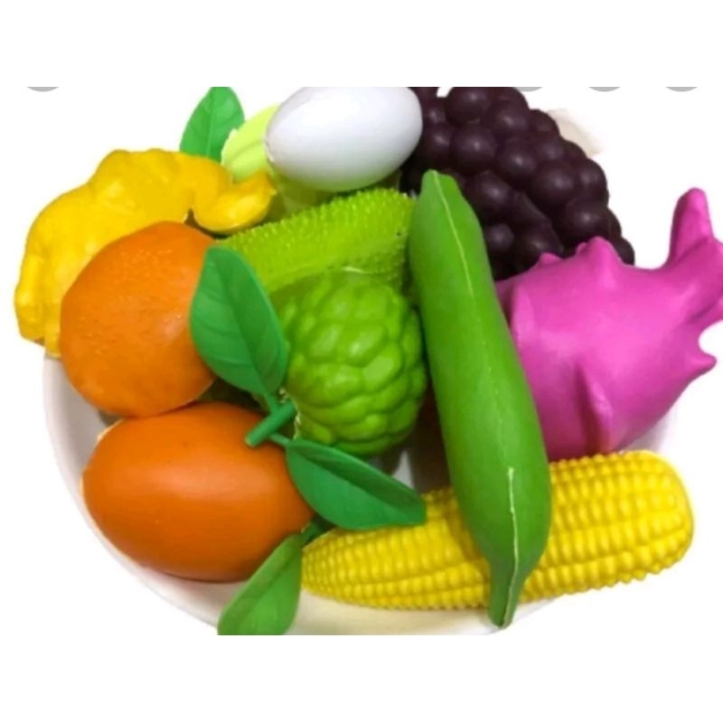 SET 500G TRÁI CÂY - RAU CỦ - BÁNH - ĐỒ ĂN🍇🍈🍉🍊🍋🍌🍍🥭🍎🍏🥐🥖🍞🥪🌭🧇🧇