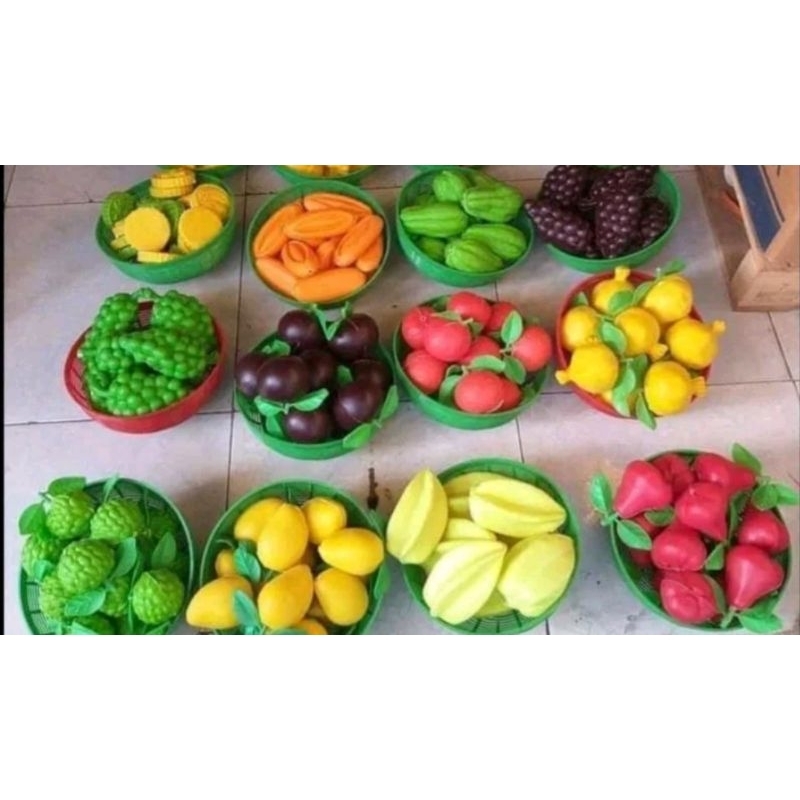 SET 500G TRÁI CÂY - RAU CỦ - BÁNH - ĐỒ ĂN🍇🍈🍉🍊🍋🍌🍍🥭🍎🍏🥐🥖🍞🥪🌭🧇🧇