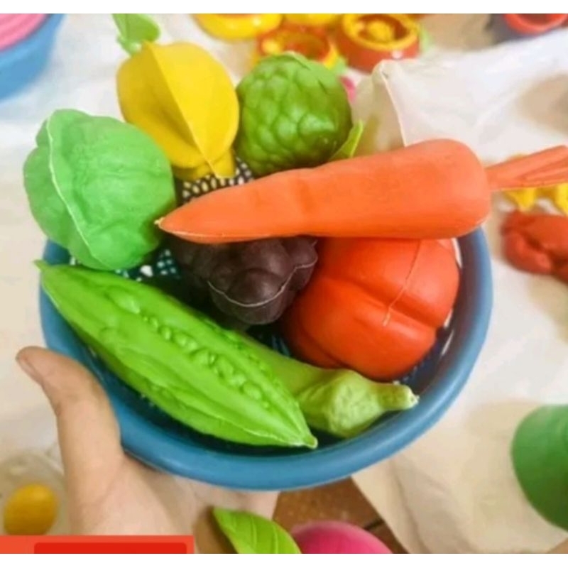 SET 500G TRÁI CÂY - RAU CỦ - BÁNH - ĐỒ ĂN🍇🍈🍉🍊🍋🍌🍍🥭🍎🍏🥐🥖🍞🥪🌭🧇🧇