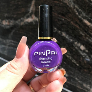 Sơn thường Tự Khô PinPai số 11 tím  ( 10ml  ) - Sơn in chuyên dụng