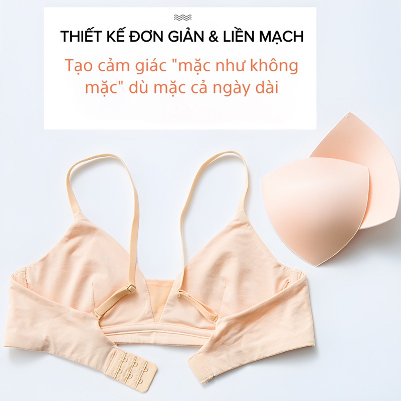 Áo Lót Bra Nữ Tencel Mát Mịn Cao Cấp