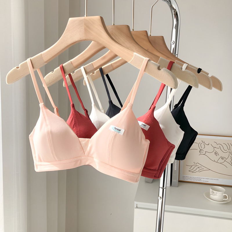 Áo Lót Bra Nữ Tencel Mát Mịn Cao Cấp