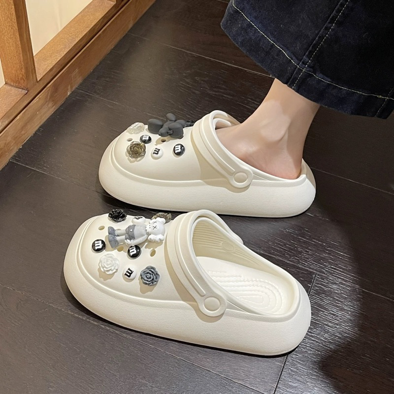 Bộ jibbitz gấu bear brick gắn dép crocs