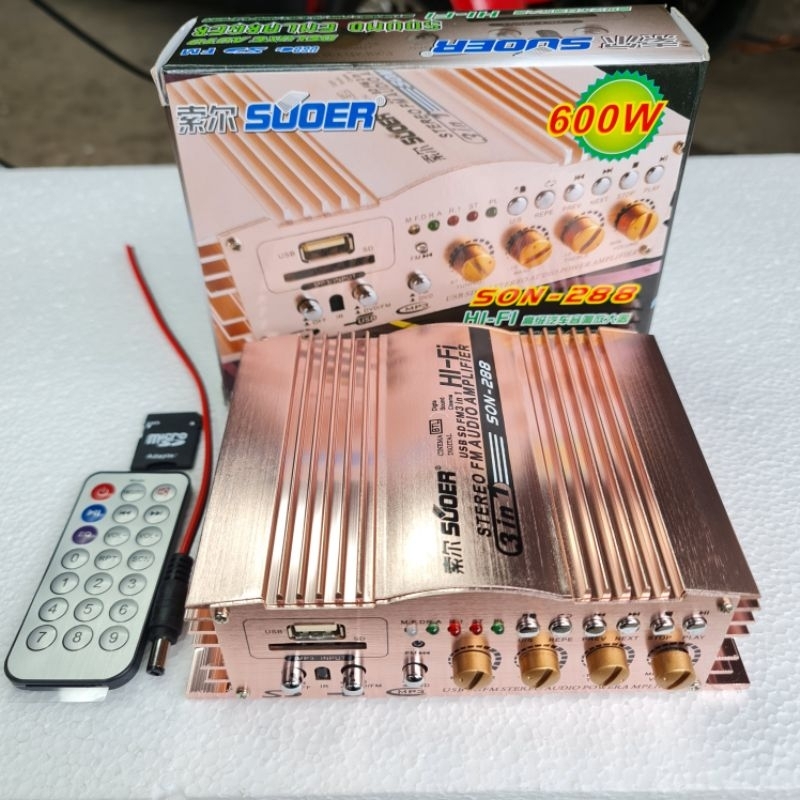 Amply SON 288. Hàng chính hãng. Nghe nhạc. Bẫy chim đêm