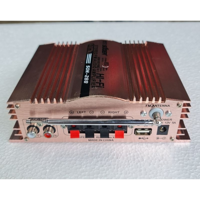 Amply SON 288. Hàng chính hãng. Nghe nhạc. Bẫy chim đêm