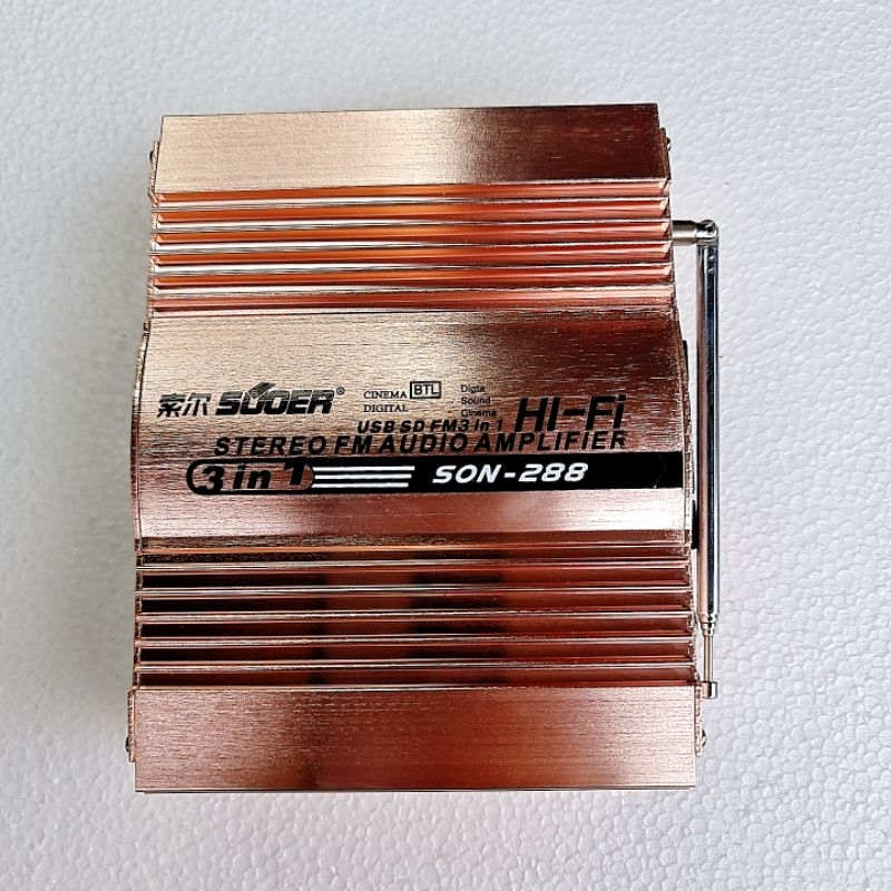 Amply SON 288. Hàng chính hãng. Nghe nhạc. Bẫy chim đêm