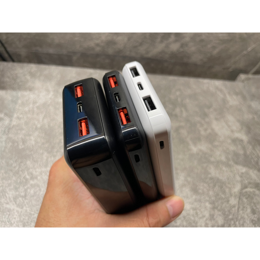 Pin dự phòng AEZER 20.000mAh, 10.000mAh sạc nhanh PD20W + QC 3.0 - Lõi pin Polymer