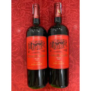 Rượu vang Pháp Chales Gary Merlot Bordeaux 750 ml 13.5%