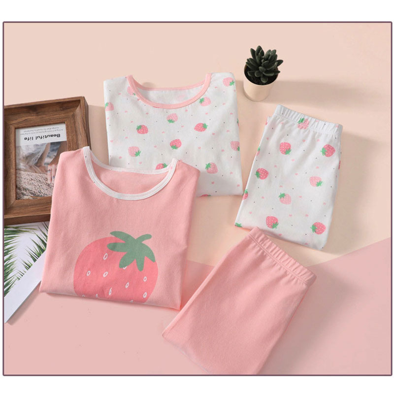 Bộ Đồ Ngủ Thu Đông Dài Tay Cho Bé Gái - hãng mamdadkids 2023