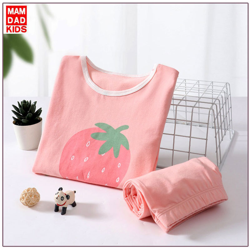 Bộ Đồ Ngủ Thu Đông Dài Tay Cho Bé Gái - hãng mamdadkids 2023