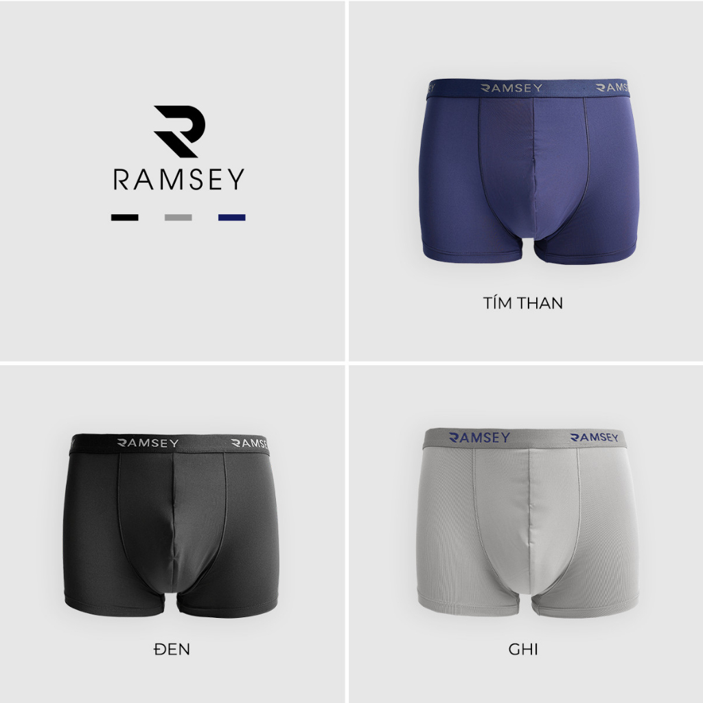 Quần Sịp Đùi Boxer Nam Thun Lạnh Samrey RA 402