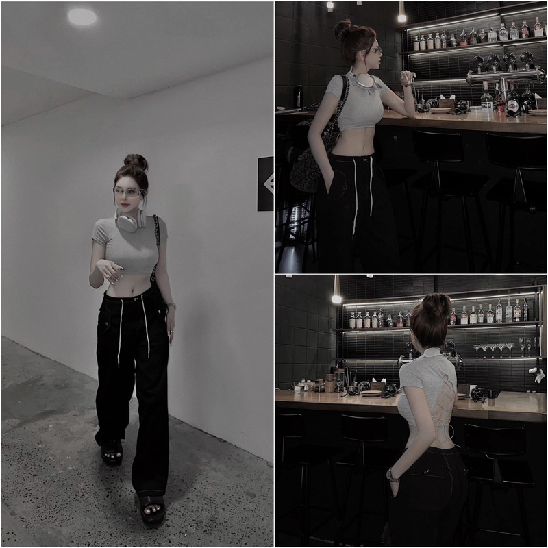Set Áo Ghi Dây Đan Lưng MPB