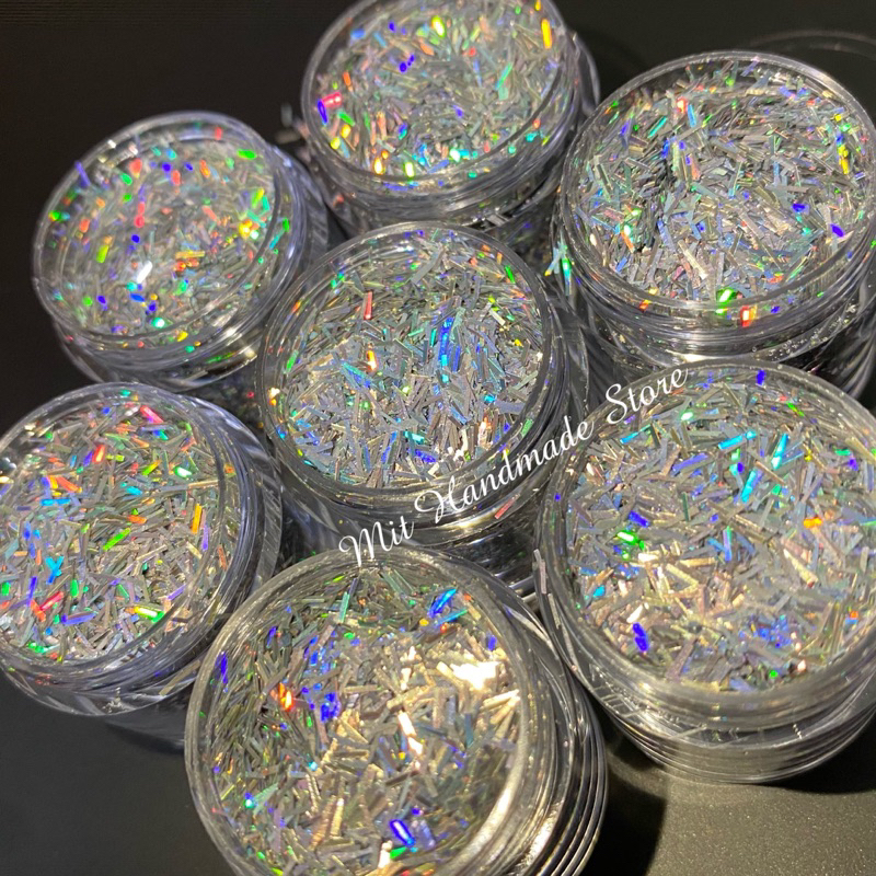 Kim tuyến sợi siêu đẹp, siêu flash trang trí nail, resin KT909